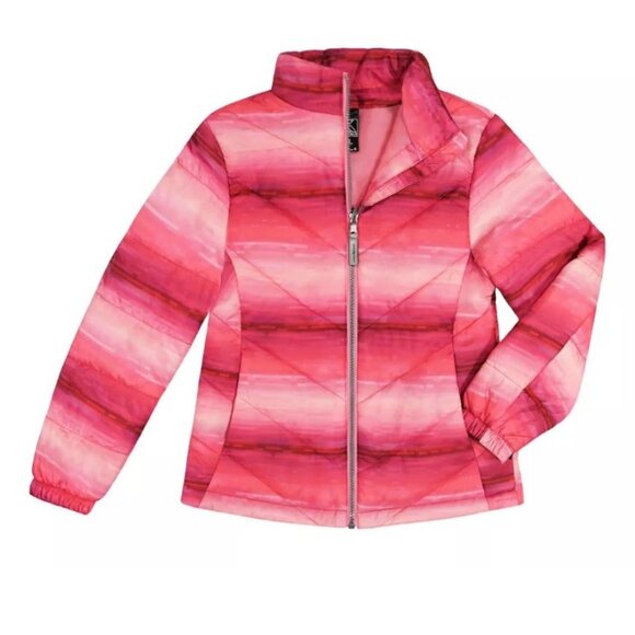 *ZeroXPosur Jacket 3 in 1 System 7/8 Hooded Black Pink Water Resist All Season - Picture 4 of 13